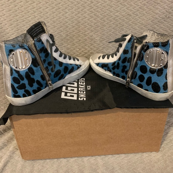 Golden Goose Leopard/Zebra Francy - Picture 3 of 8
